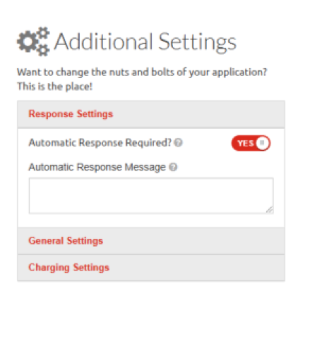 Contact application details screenshot